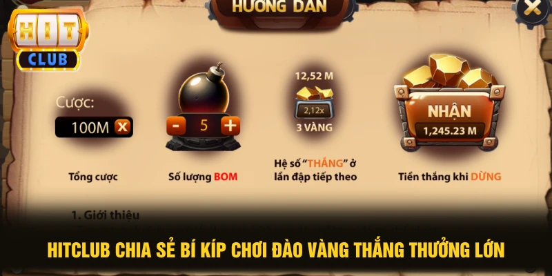 Đào Vàng - Chinh Phục 50 Level Cực Đỉnh Với 3 Mẹo Hay Nhất 2 HITCLUB chia sẻ bí kíp chơi Đào Vàng thắng thưởng lớn